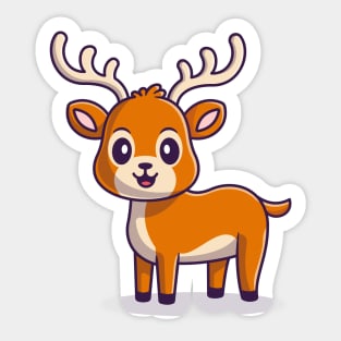 Cute Deer Sticker